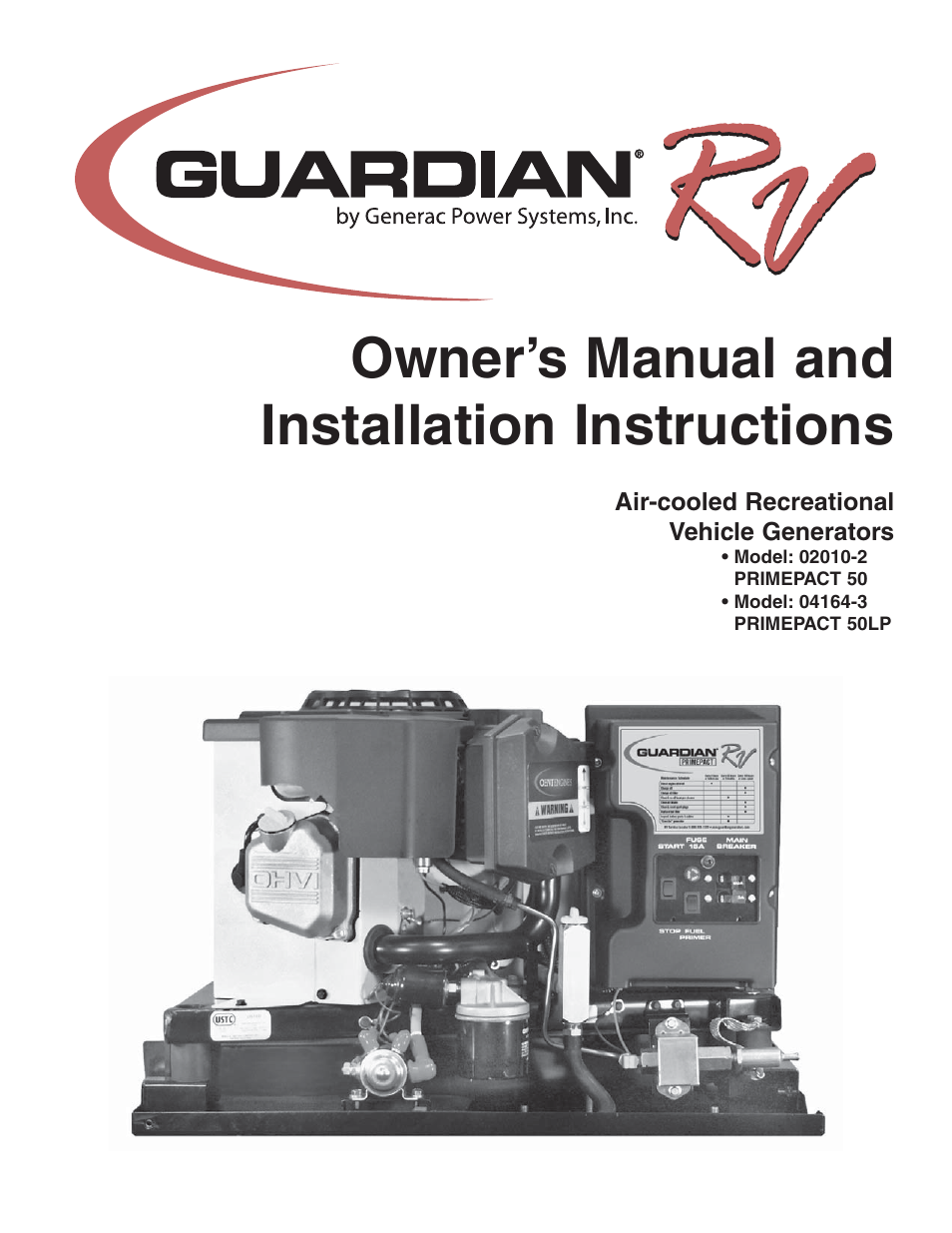 Guardian Technologies 02010-2 User Manual | 56 pages