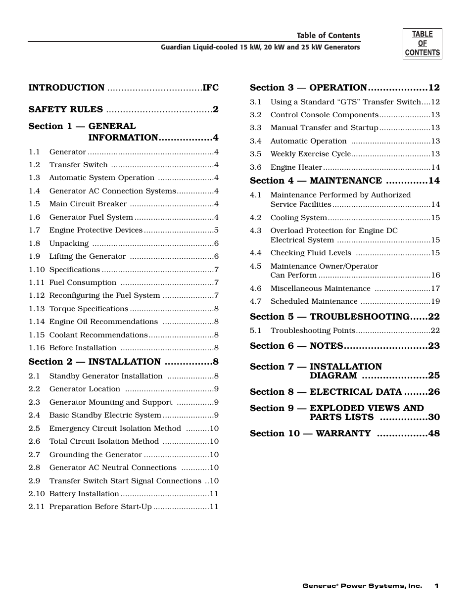 Guardian Technologies 004724-0 User Manual | Page 3 / 52