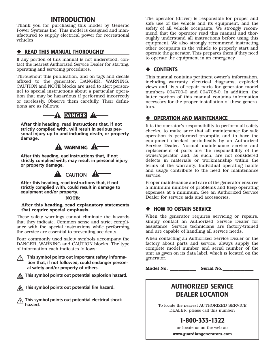 Guardian Technologies 004708-0 User Manual | Page 2 / 52