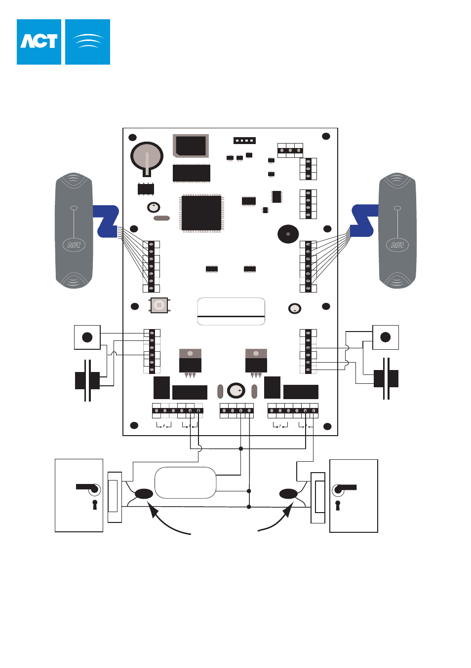 Typical act2000 configuration (standalone), Page 21 of 32 | Guardian Technologies ACT1000 User Manual | Page 24 / 35