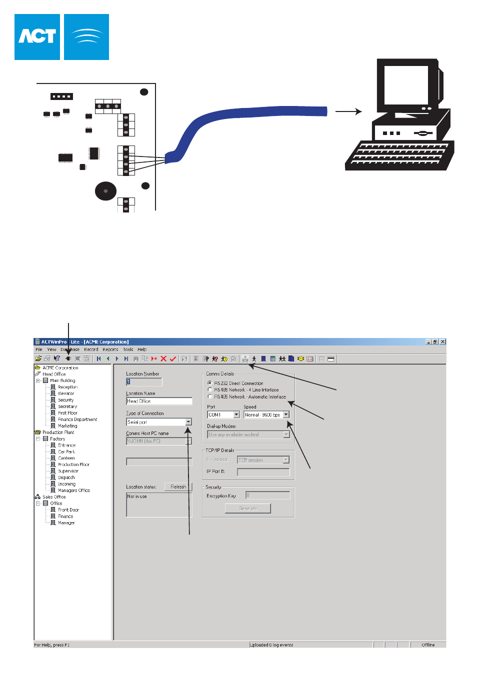 Actwinpro configuration, Actwinpro | Guardian Technologies ACT1000 User Manual | Page 30 / 35