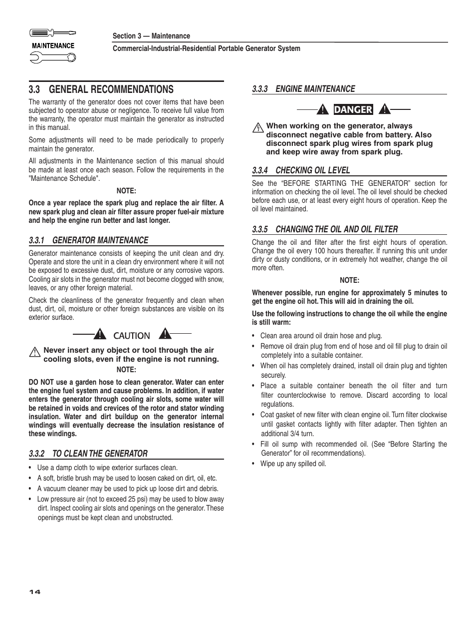 3 general recommendations | Guardian Technologies 004582-2 User Manual | Page 16 / 64