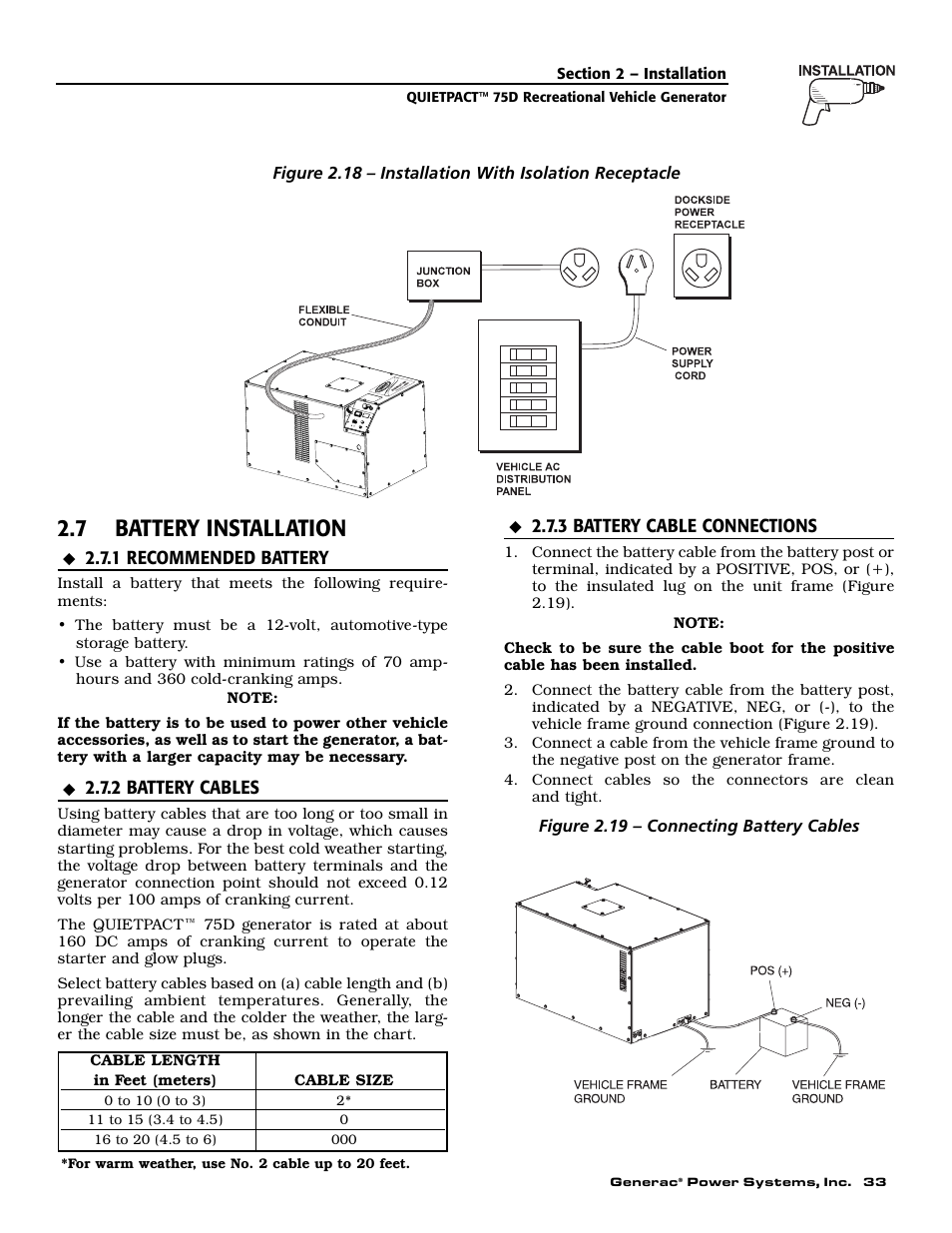 7 battery installation | Guardian Technologies 004270-3 User Manual | Page 35 / 68