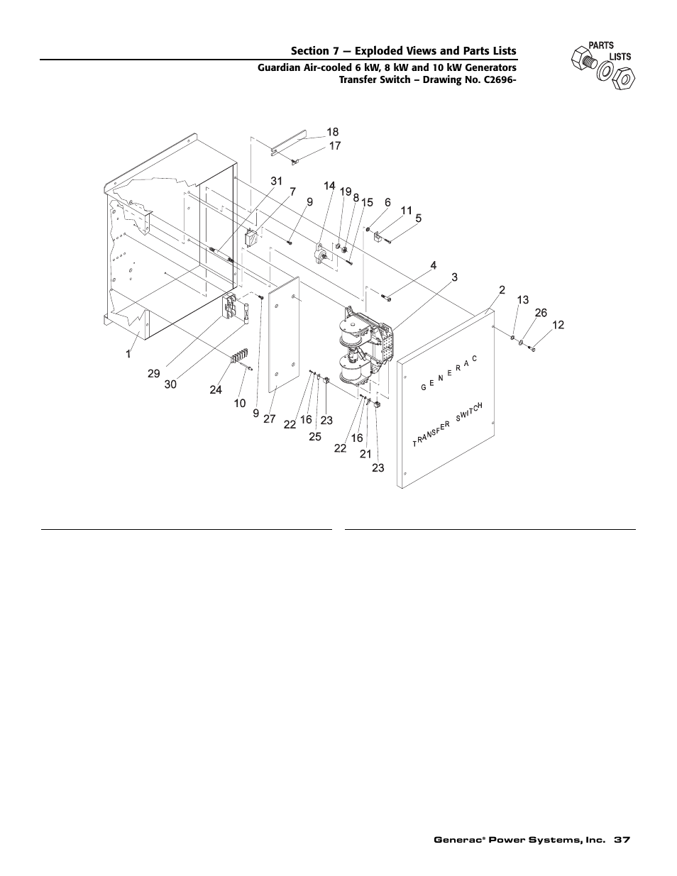 Transfer switch | Guardian Technologies C2369 User Manual | Page 14 / 22