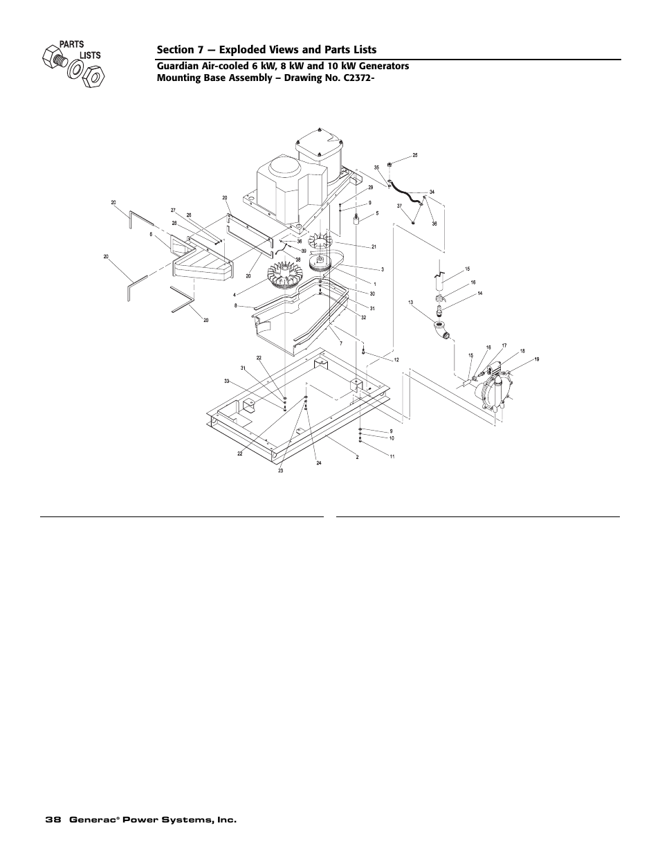 Mounting base assembly | Guardian Technologies C2369 User Manual | Page 15 / 22