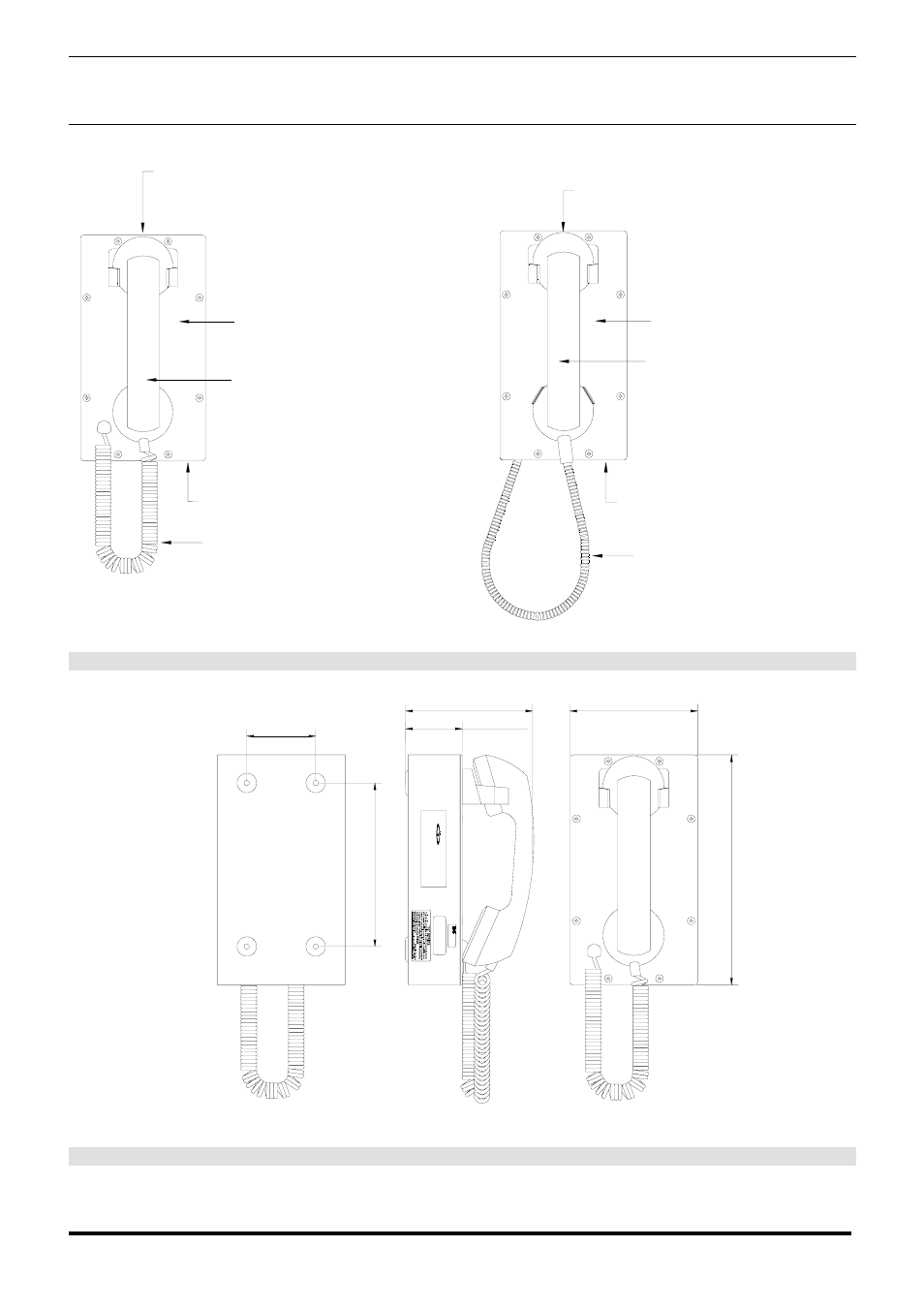 Scr-11-a scr-41-a, Page 5, Figure 1 - features | Figure 2 - overall dimensions & mounting | Guardian Technologies SCR-A User Manual | Page 5 / 17