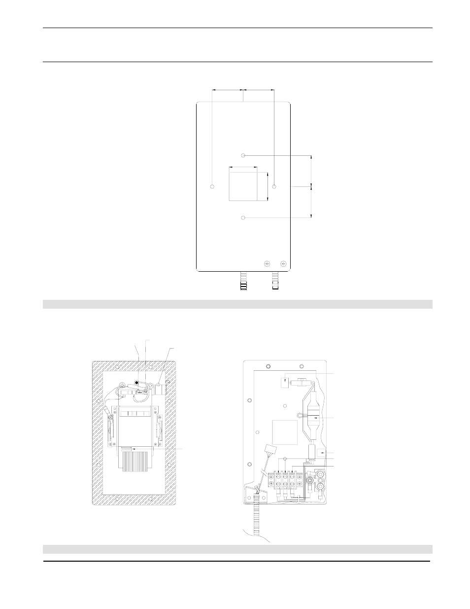 Page 5, Figure 3 - mounting, Figure 4 - electrical connections | Guardian Technologies CIT-40 User Manual | Page 5 / 12