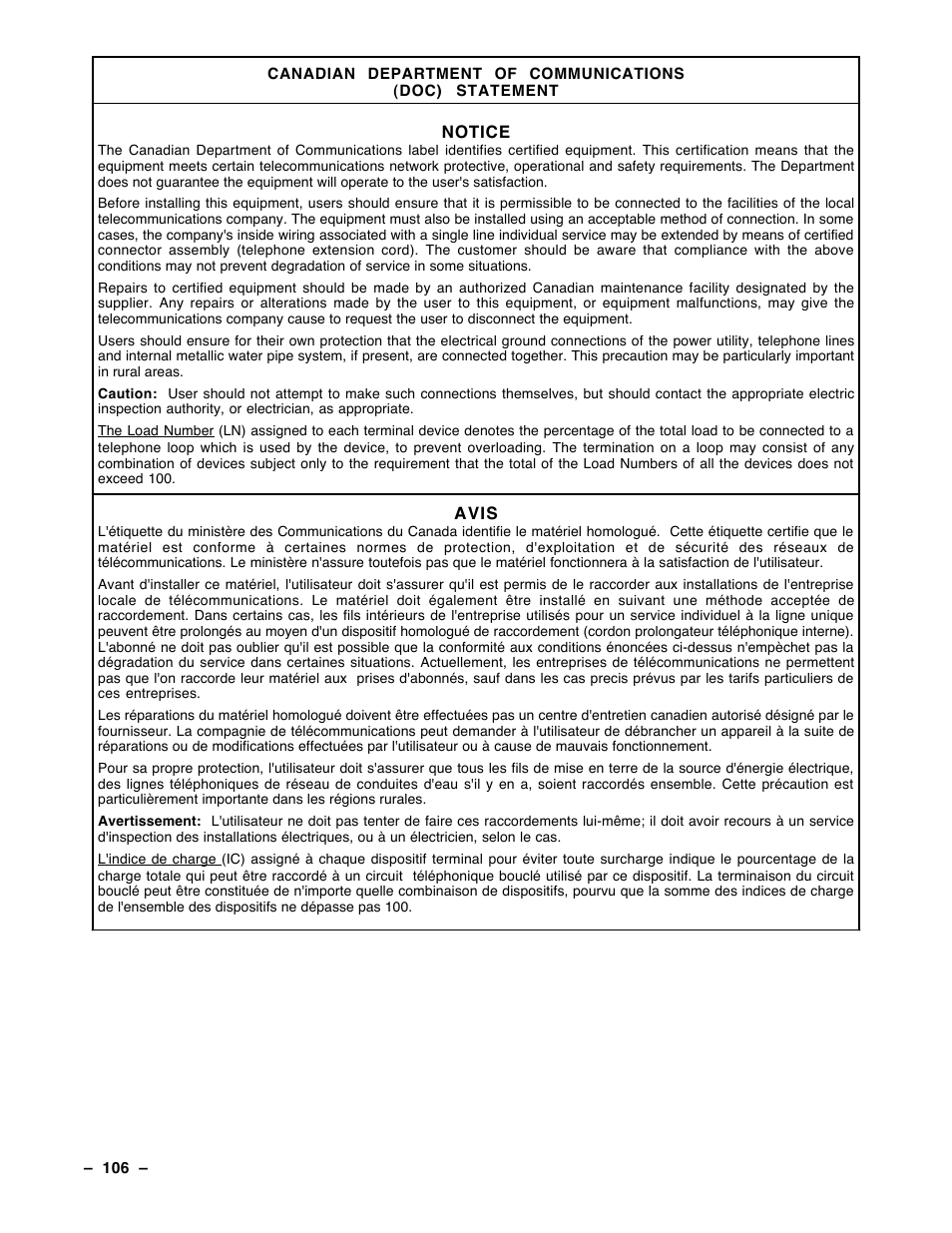 Guardian Technologies Ademco VISTA-40 User Manual | Page 106 / 122