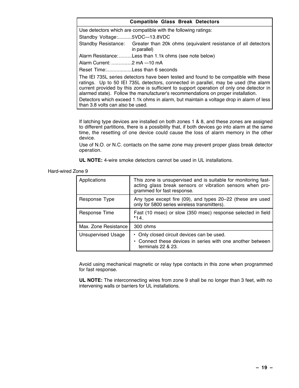 Guardian Technologies Ademco VISTA-40 User Manual | Page 19 / 122
