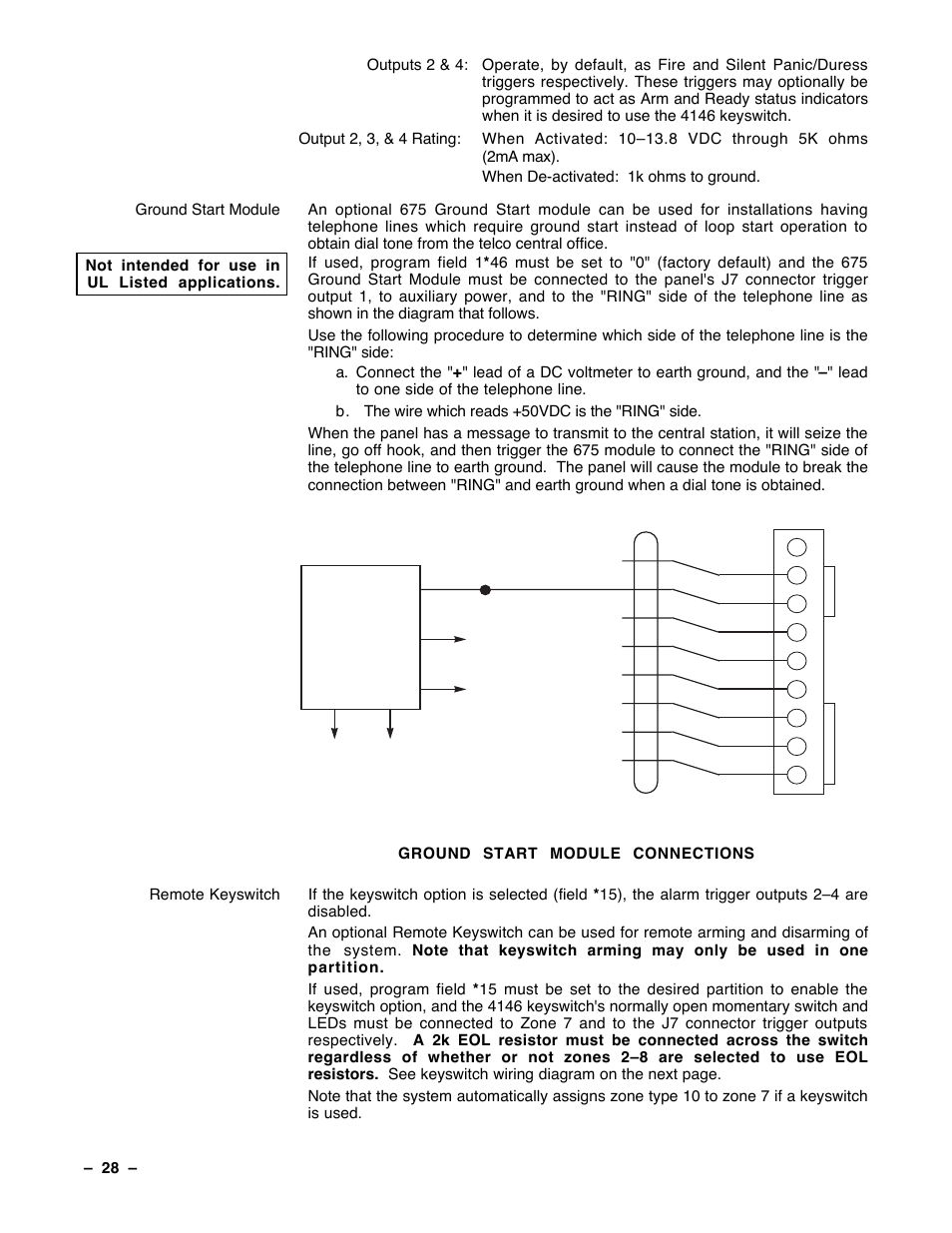 Guardian Technologies Ademco VISTA-40 User Manual | Page 28 / 122