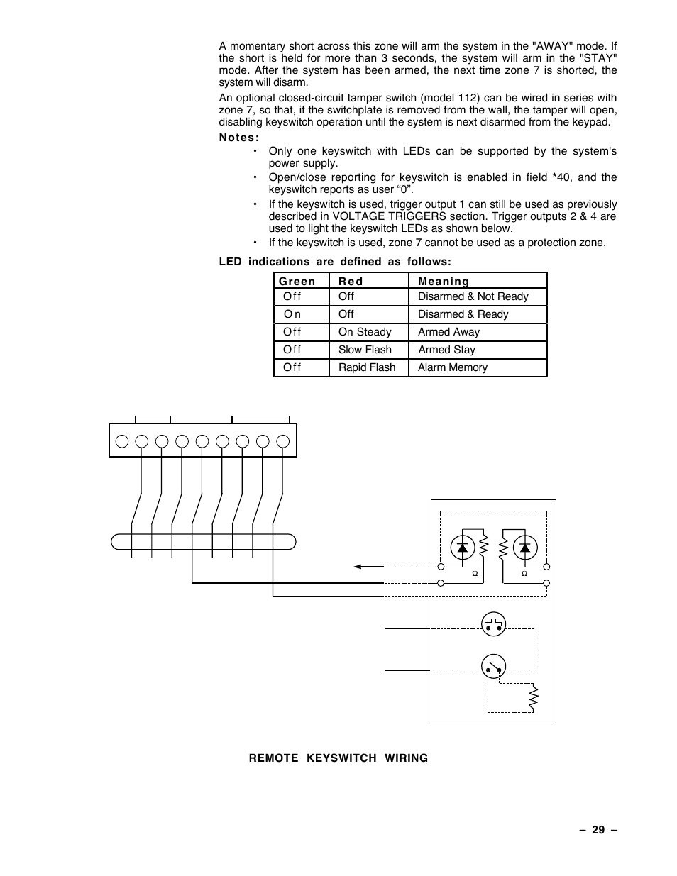 Guardian Technologies Ademco VISTA-40 User Manual | Page 29 / 122