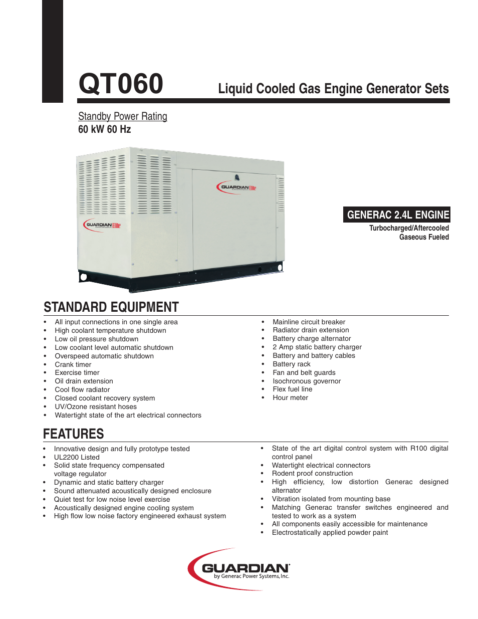 Guardian Technologies QT060 User Manual | 4 pages