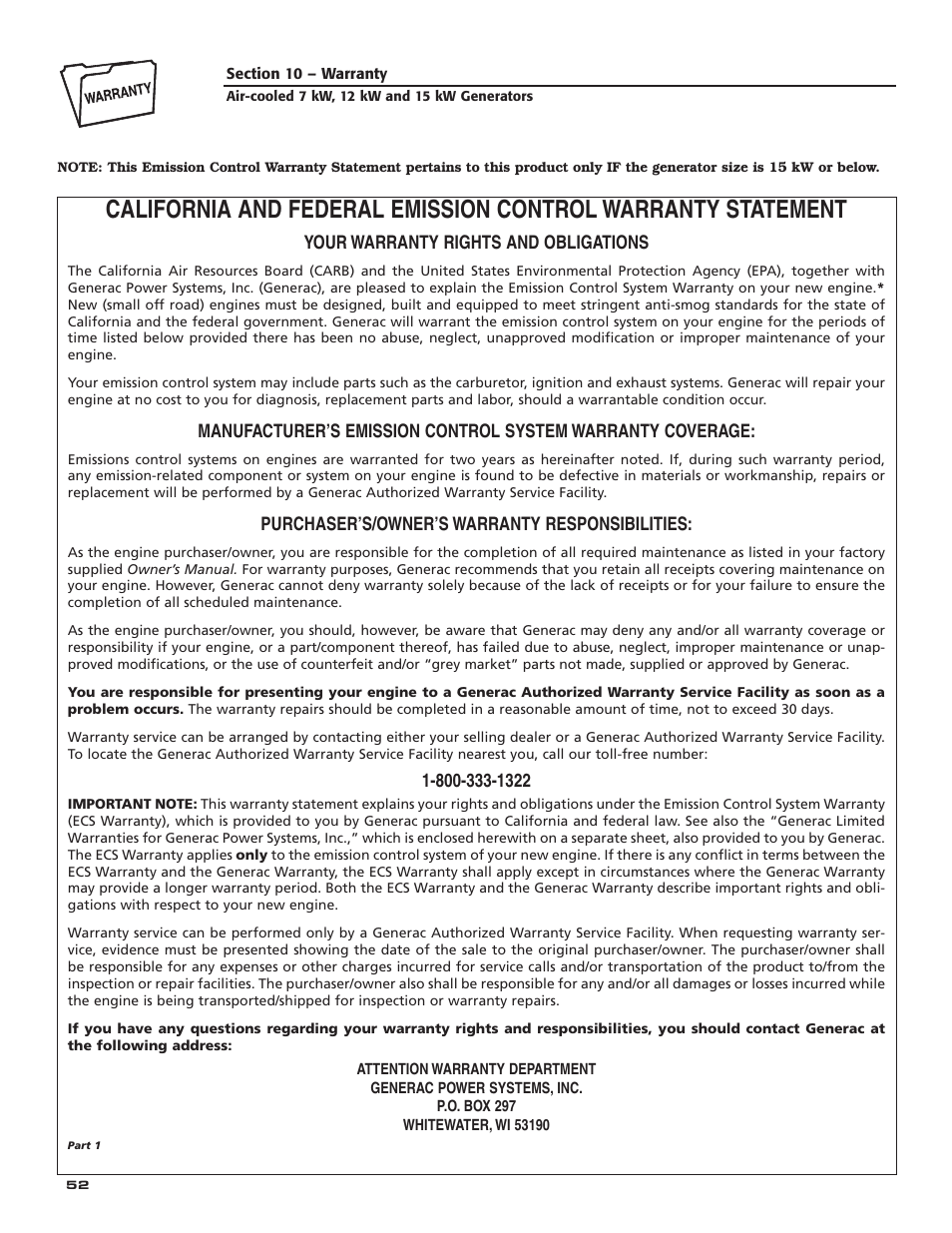 Guardian Technologies 04758-2 User Manual | Page 54 / 56