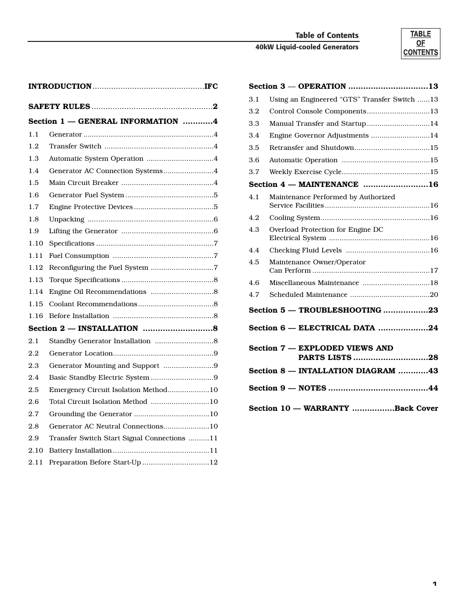 Guardian Technologies 004992-2 User Manual | Page 3 / 48