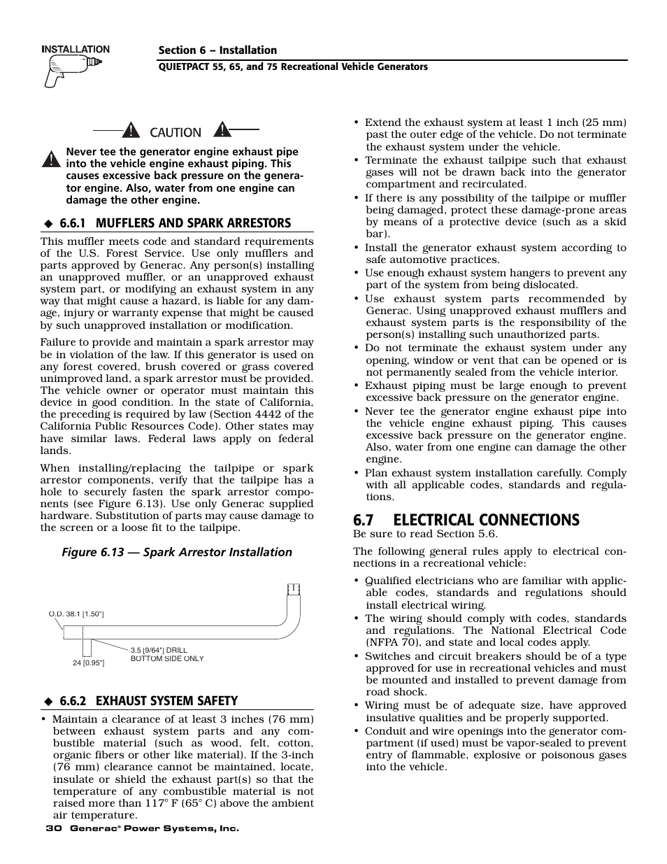 7 electrical connections | Guardian Technologies 004702-0 User Manual | Page 32 / 56
