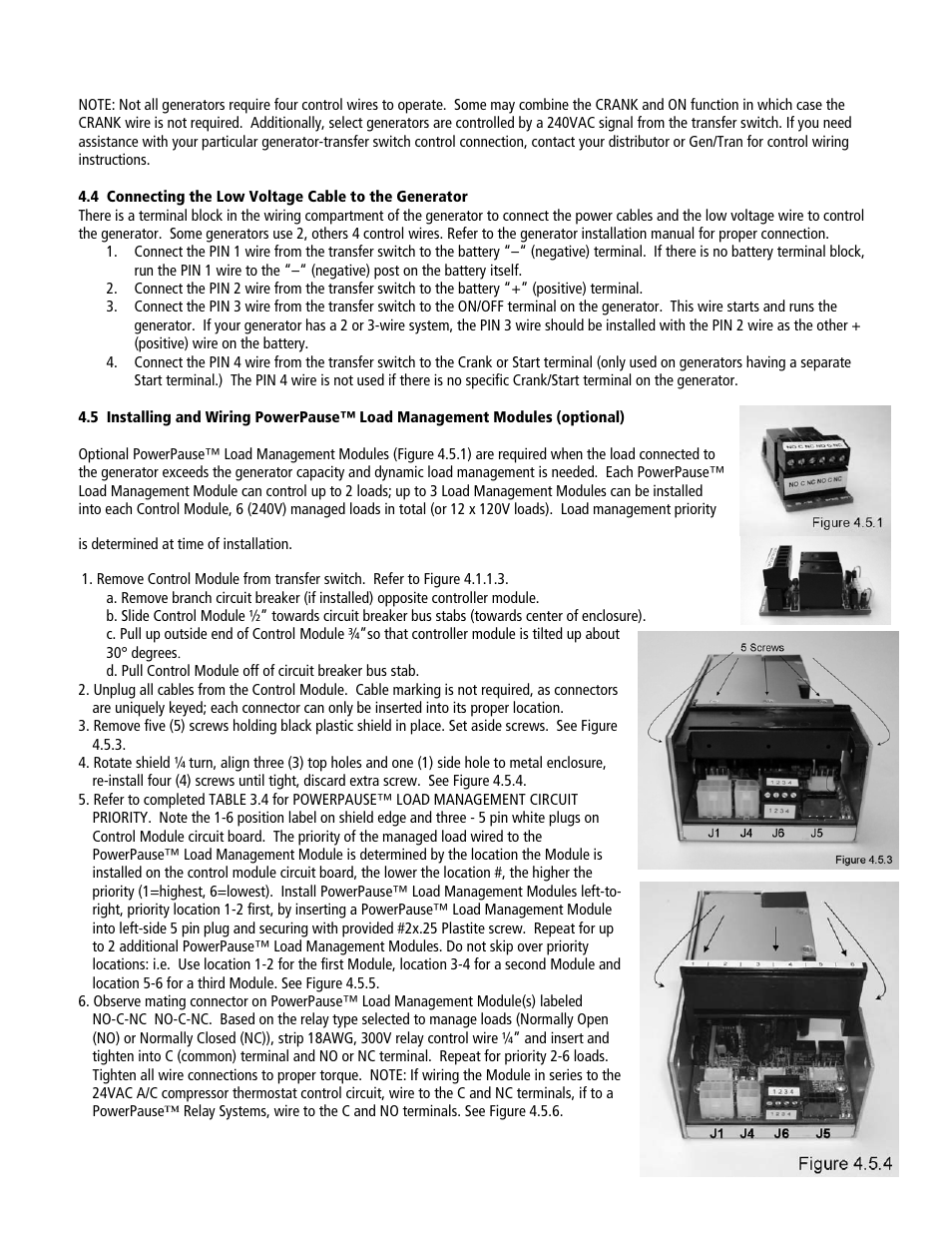 GenTran OVATION ATS2001D User Manual | Page 21 / 36