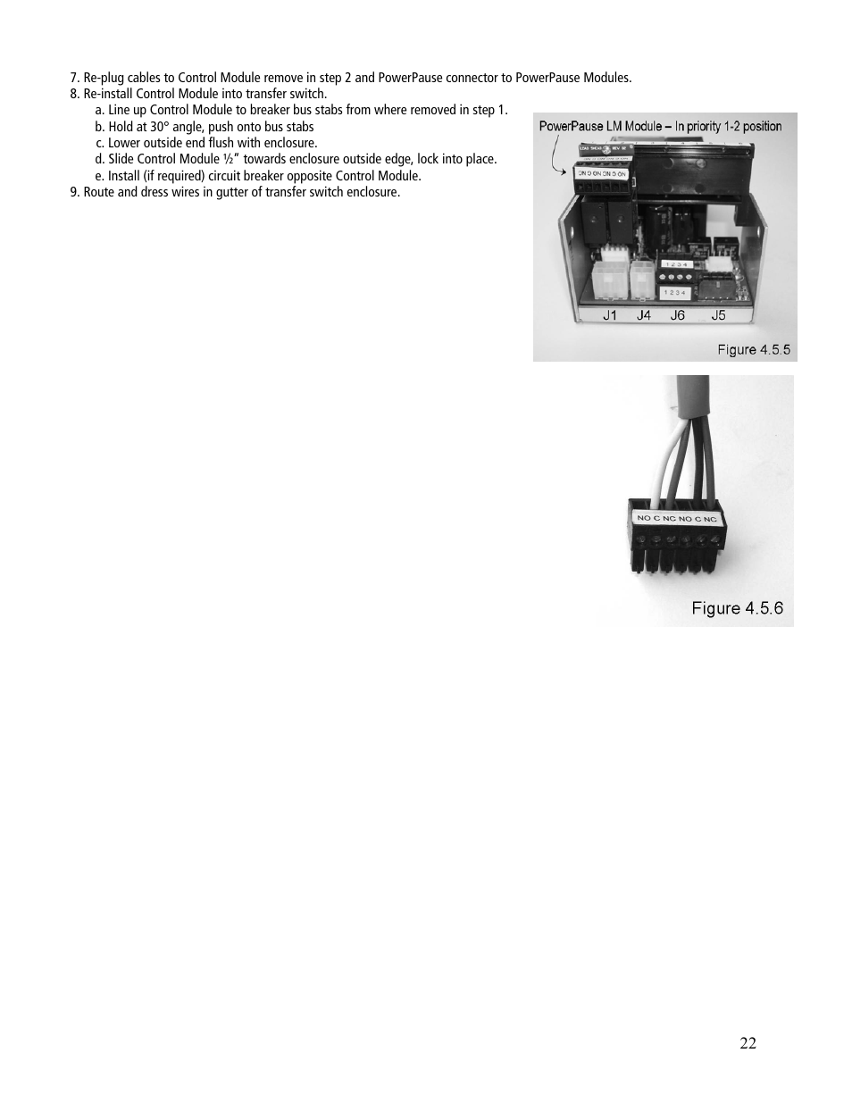 GenTran OVATION ATS2001D User Manual | Page 22 / 36