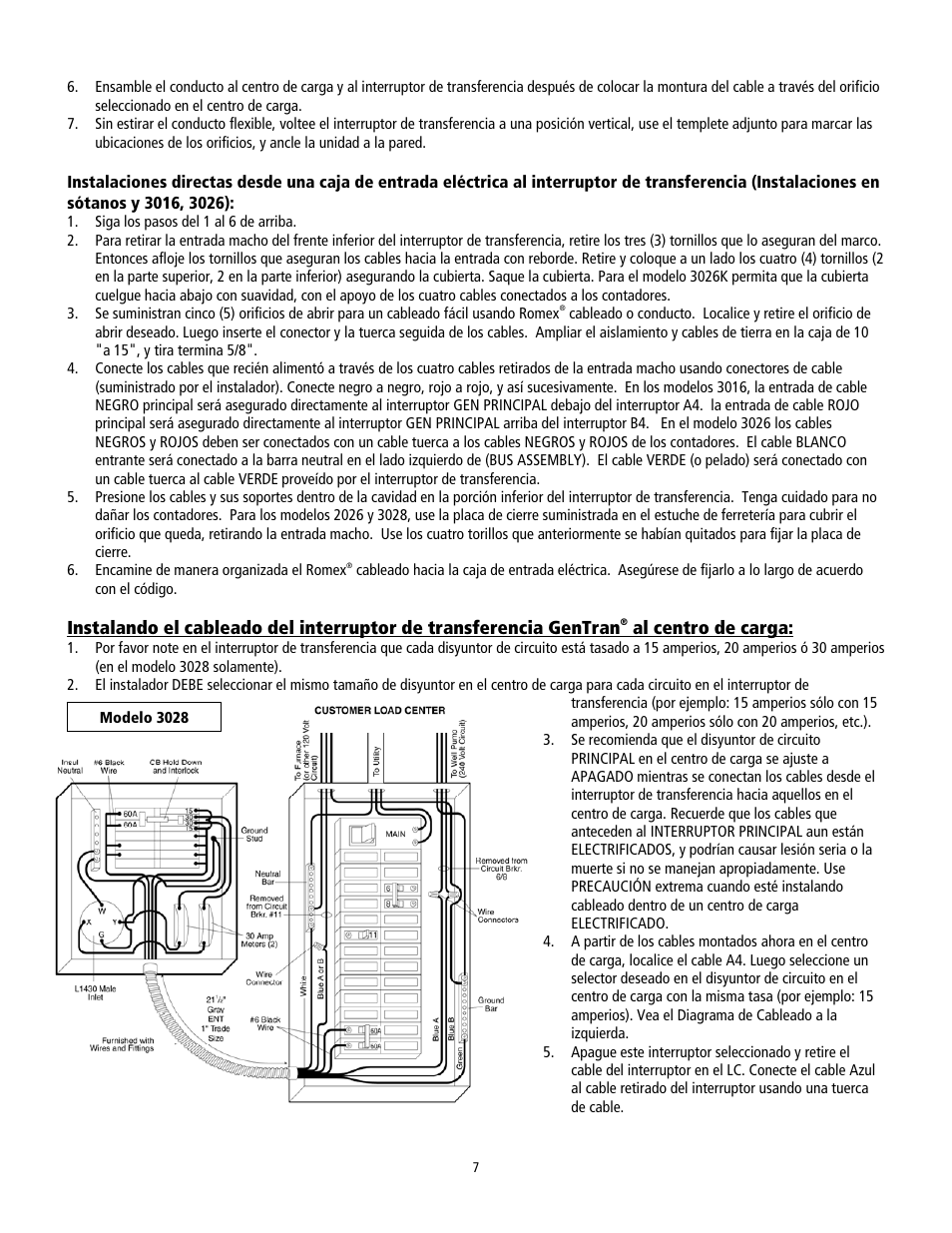 GenTran 2026 User Manual | Page 7 / 8