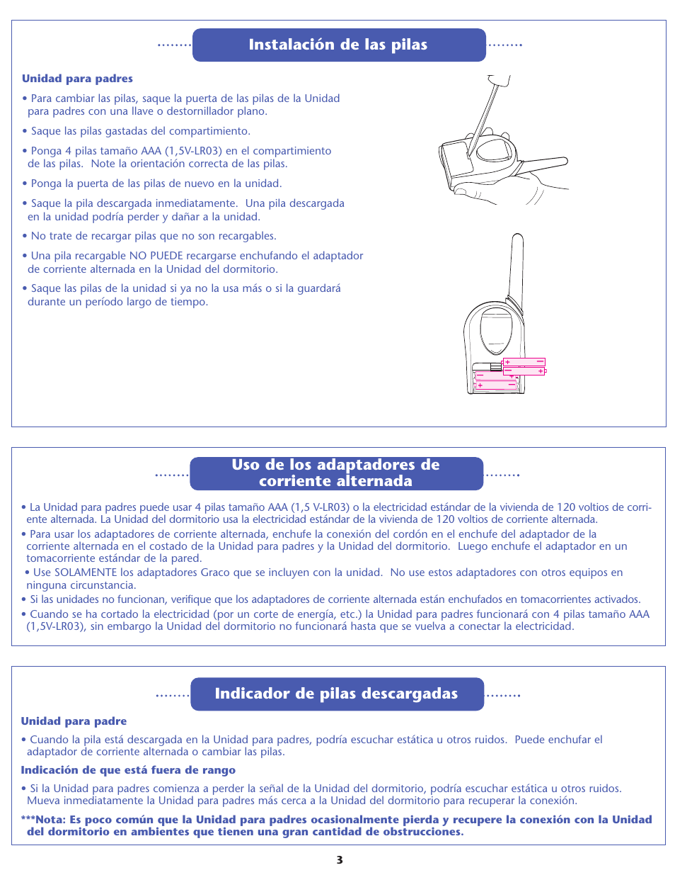 Indicador de pilas descargadas | Graco Inc. ULTRACLEAR II 2M02 User Manual | Page 9 / 12