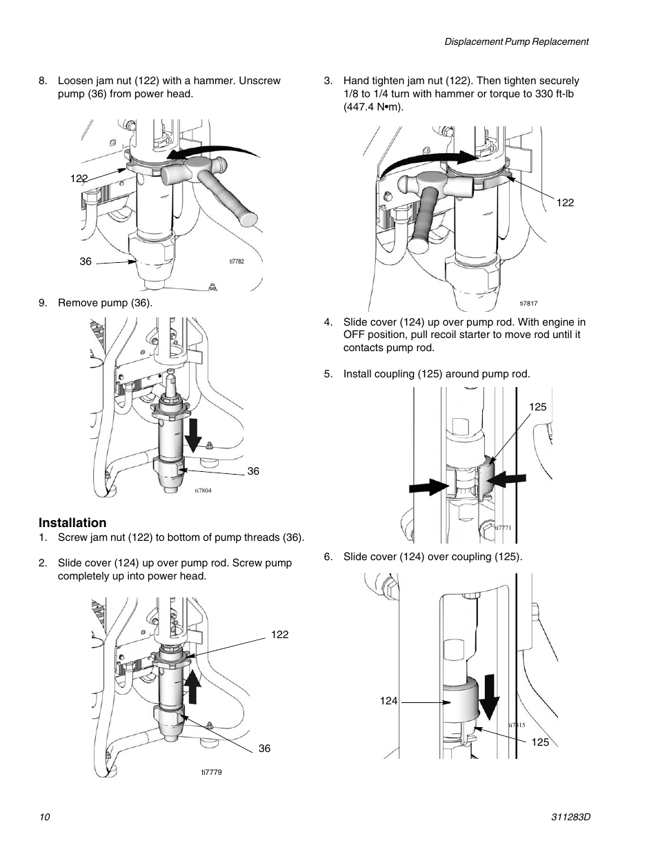 Installation | Graco Inc. 253471 User Manual | Page 10 / 34