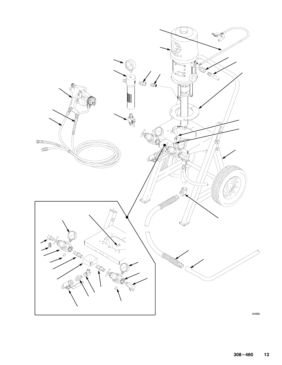 Parts | Graco Inc. 237-421 User Manual | Page 13 / 16