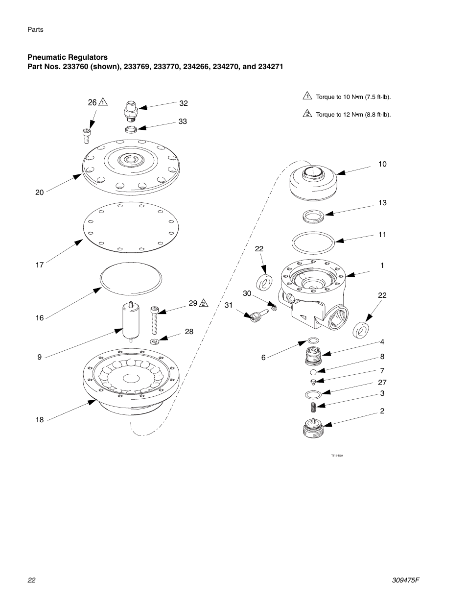 H 22), H 22 | Graco Inc. 309475F User Manual | Page 22 / 28