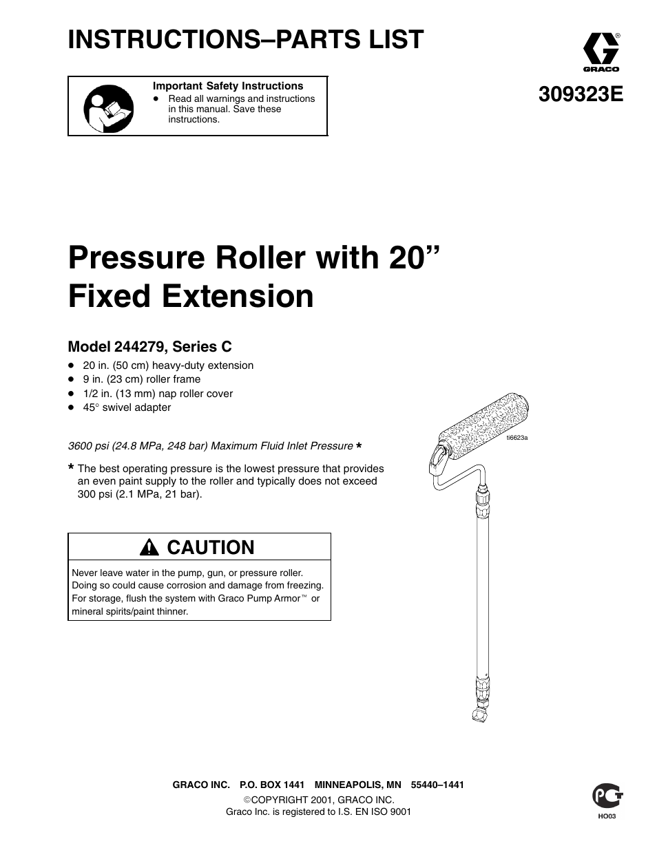 Graco Inc. 309323E User Manual | 4 pages