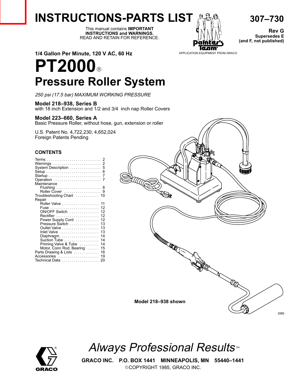 Graco Inc. 223660 User Manual | 20 pages