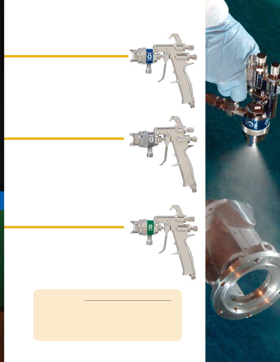 Xt series, Xt air spray, Xt compliant | Xt hvlp | Graco Inc. XT Series User Manual | Page 3 / 12