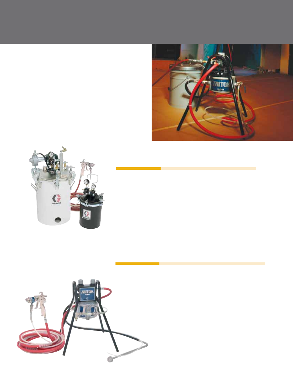 Spray packages pressure pots, Complete systems, Enhance your system performance | Graco Inc. XT Series User Manual | Page 7 / 12