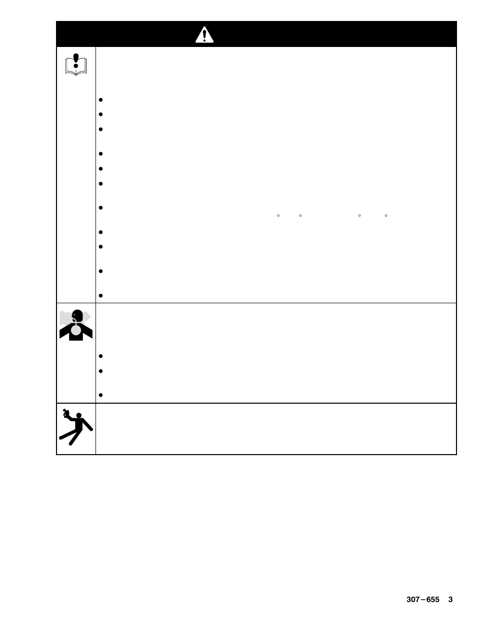 Warning | Graco Inc. 218688 User Manual | Page 3 / 12