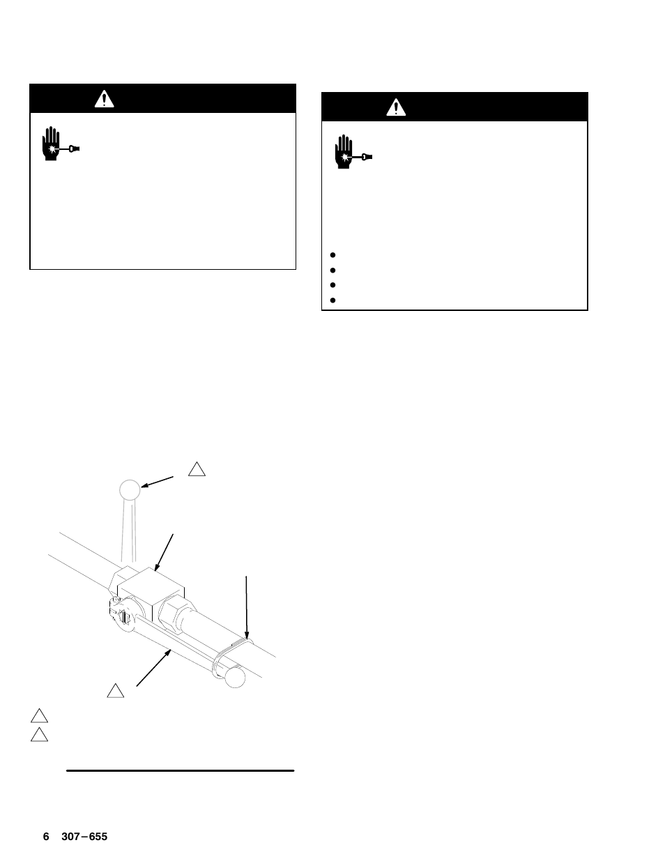 Operation, Warning | Graco Inc. 218688 User Manual | Page 6 / 12