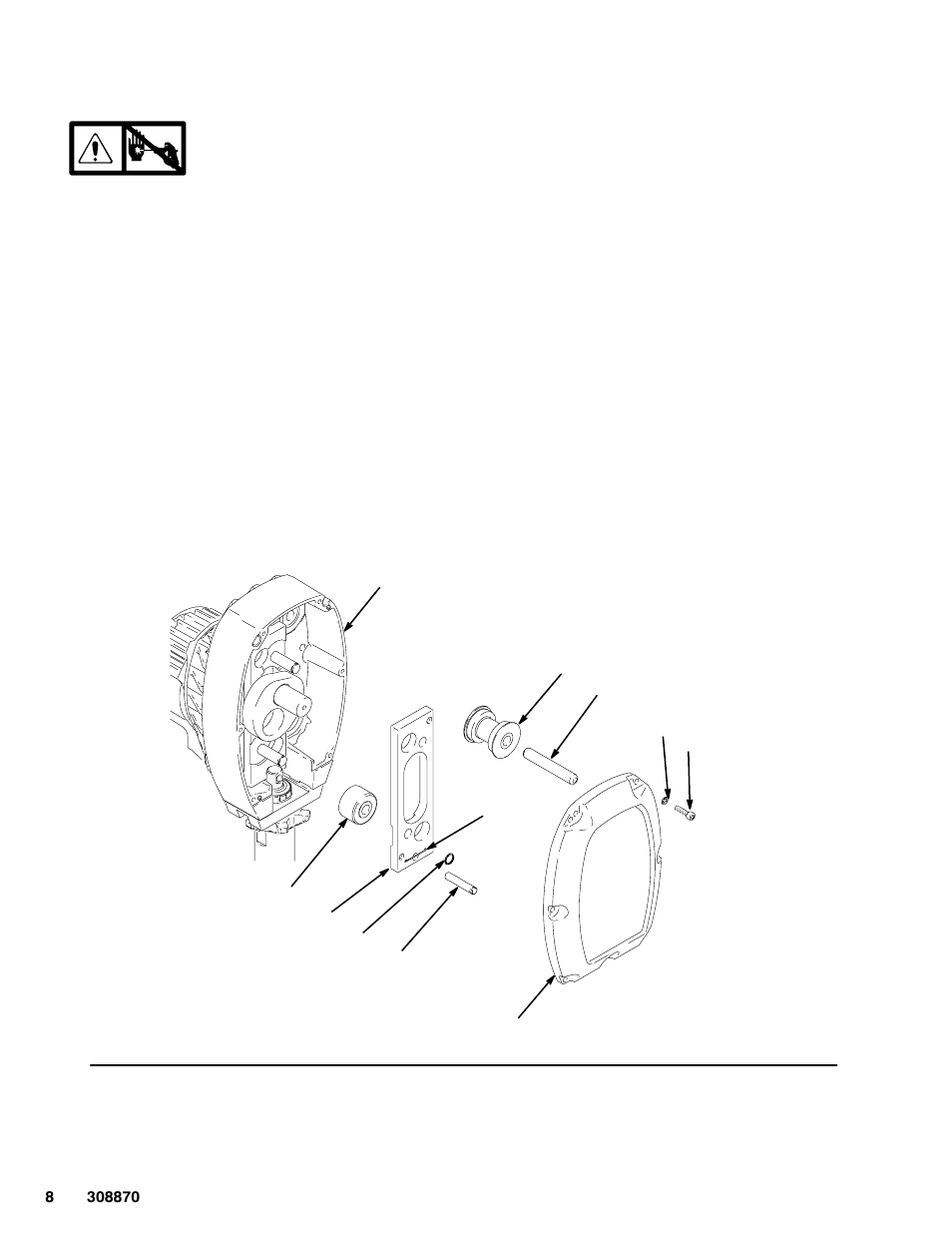 Cam follower bearings | Graco Inc. 232633 User Manual | Page 8 / 26