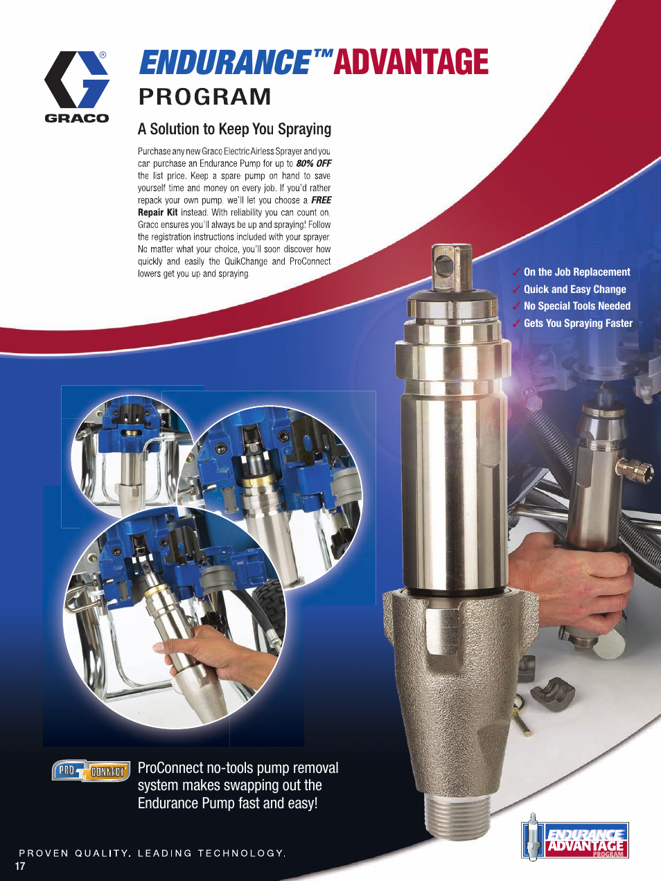 Endurance, Advantage | Graco Inc. Ultra Max II 795 User Manual | Page 18 / 24