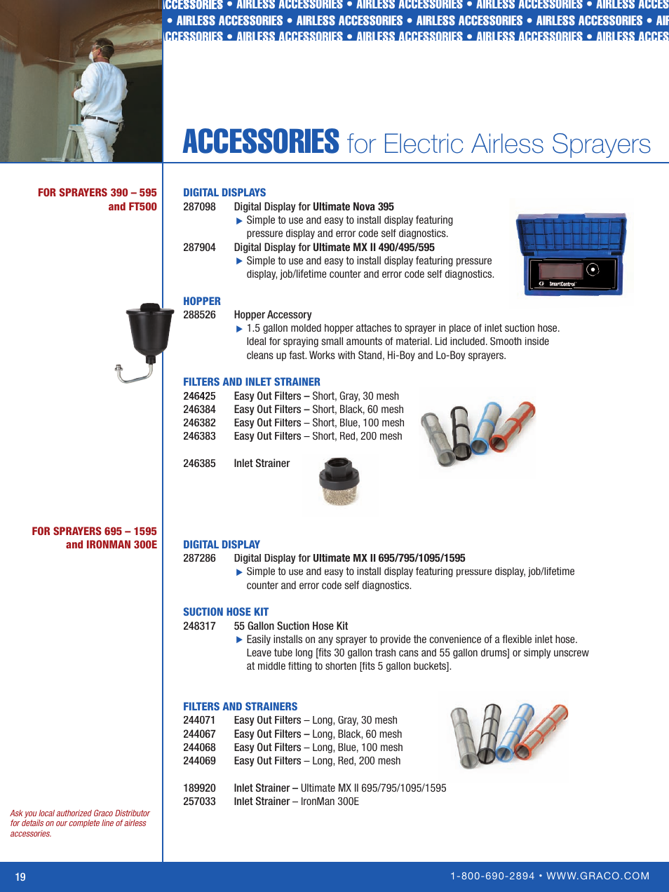Accessories | Graco Inc. Ultra Max II 795 User Manual | Page 20 / 24