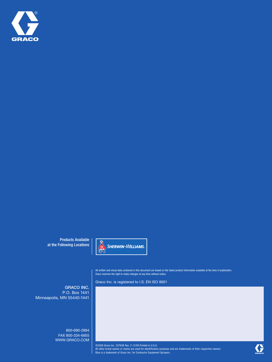 Graco Inc. Ultra Max II 795 User Manual | Page 24 / 24