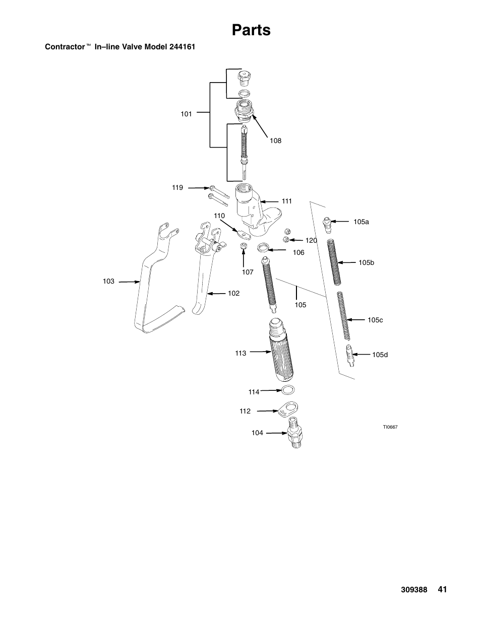 Parts | Graco Inc. 309388 User Manual | Page 41 / 44