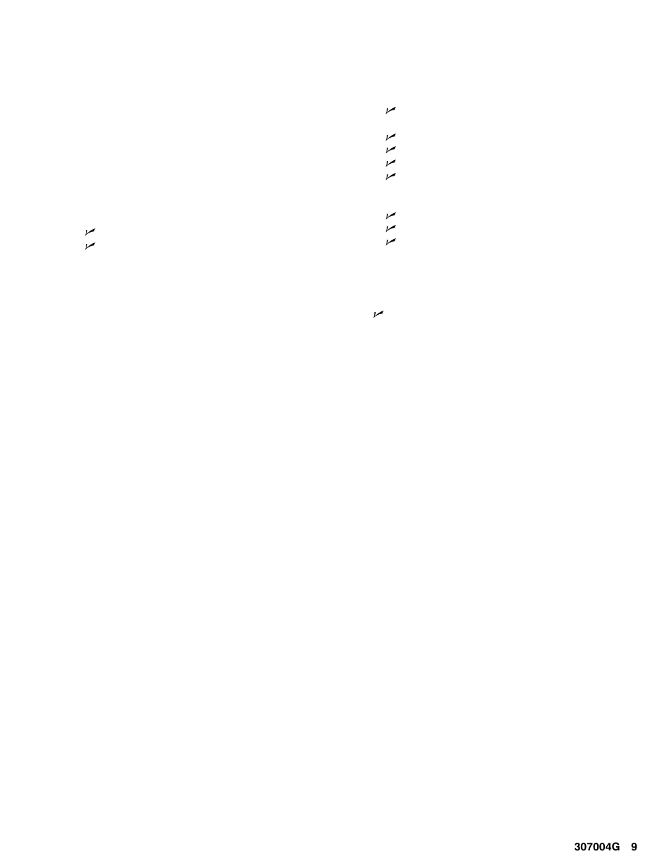 Parts, Manual change summary | Graco Inc. 207-945 User Manual | Page 9 / 12