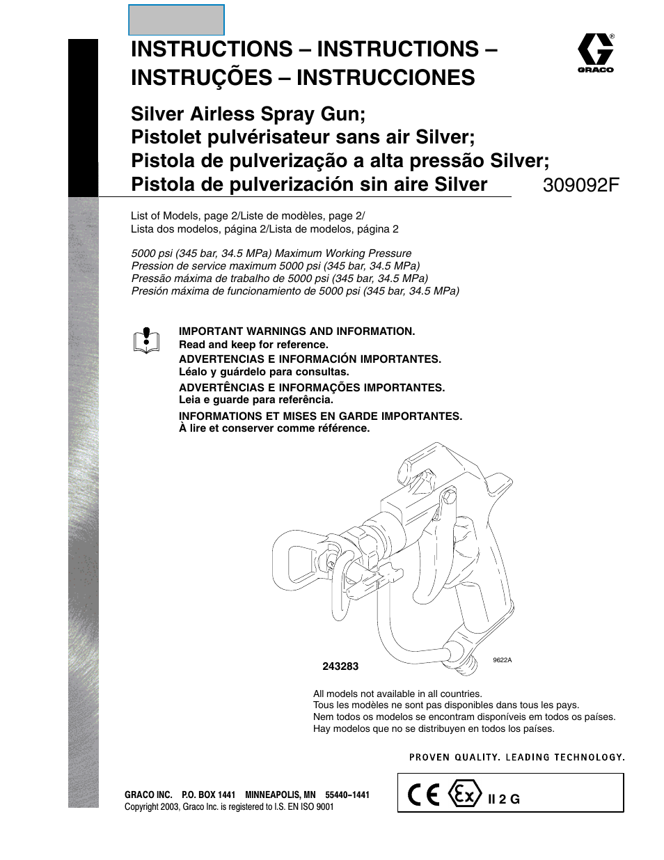 Graco Inc. 243283 User Manual | 12 pages