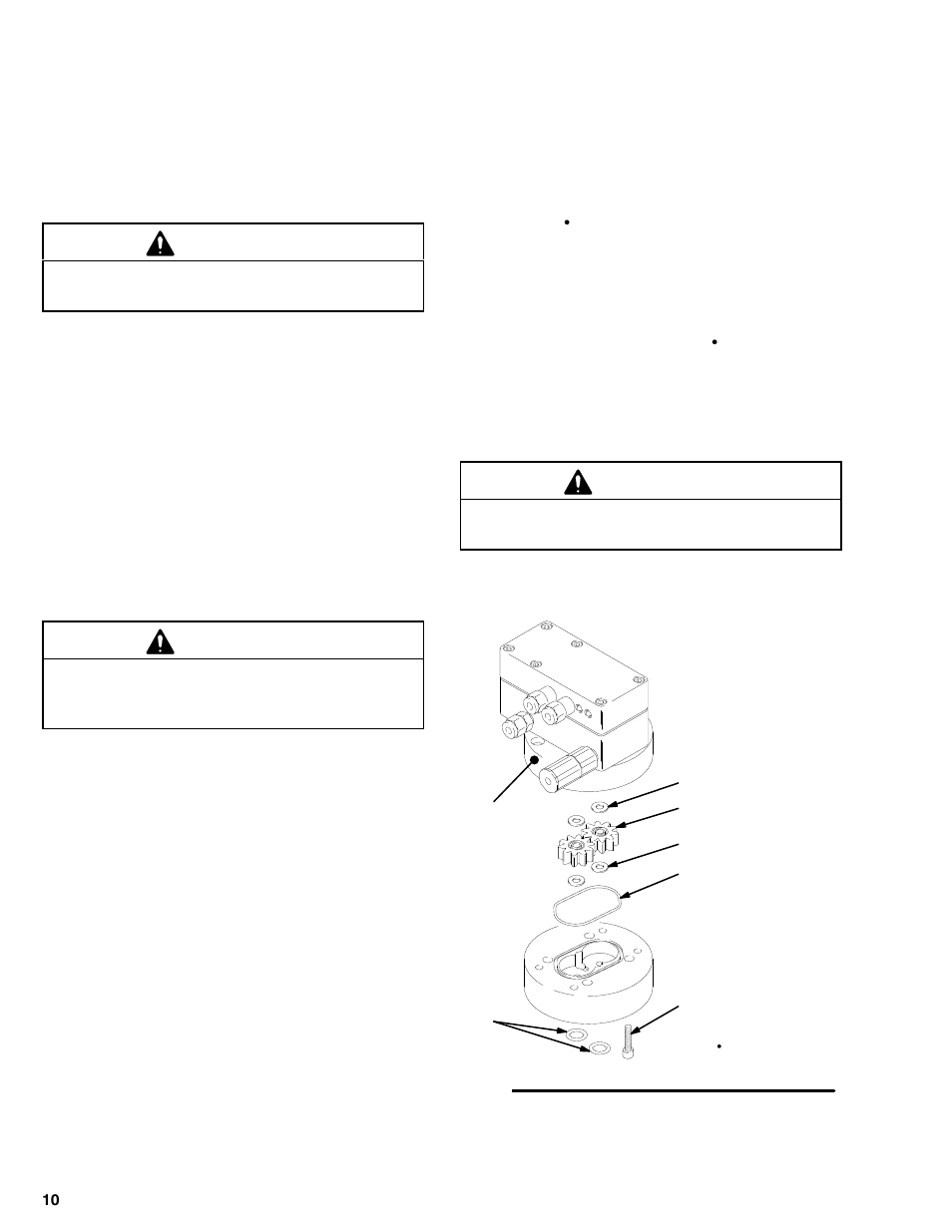 Service, Caution | Graco Inc. 308287 User Manual | Page 10 / 16