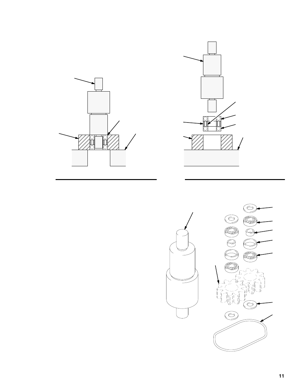 Service, Parts | Graco Inc. 308287 User Manual | Page 11 / 16