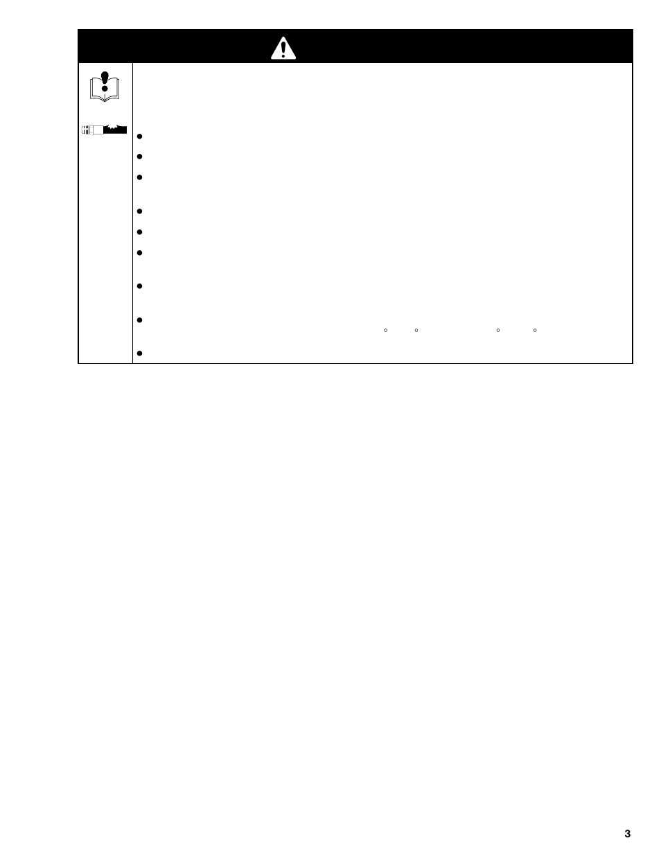 Warning | Graco Inc. 308287 User Manual | Page 3 / 16
