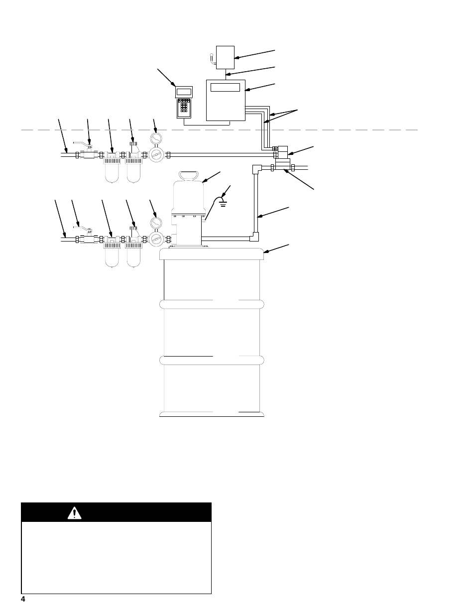 Installation, Warning, Installing the system | Graco Inc. 308287 User Manual | Page 4 / 16