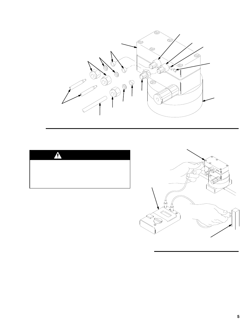 Installation, Warning, Check the electrical grounding | Graco Inc. 308287 User Manual | Page 5 / 16