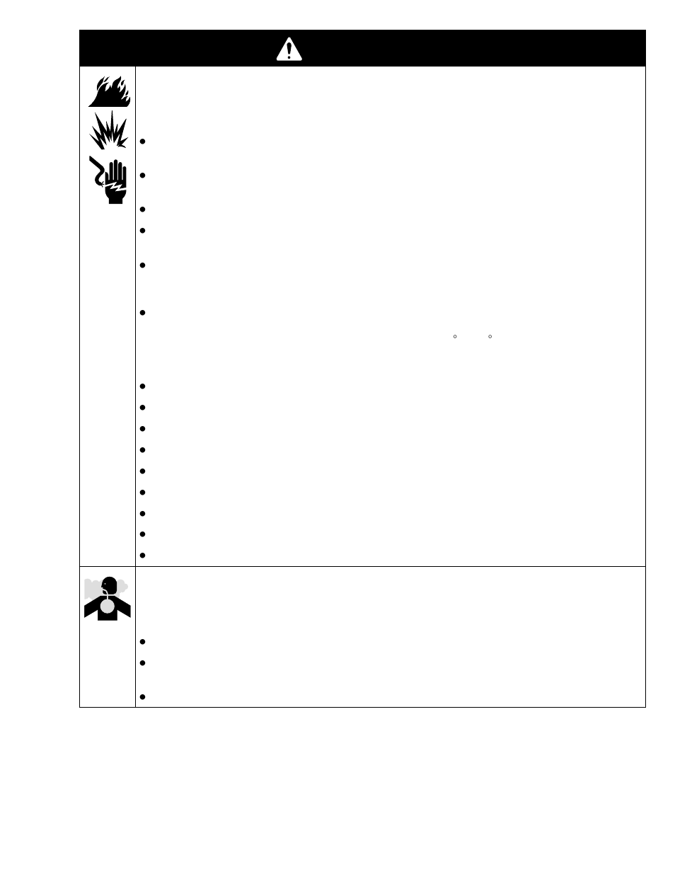 Warning | Graco Inc. 222300 User Manual | Page 3 / 40
