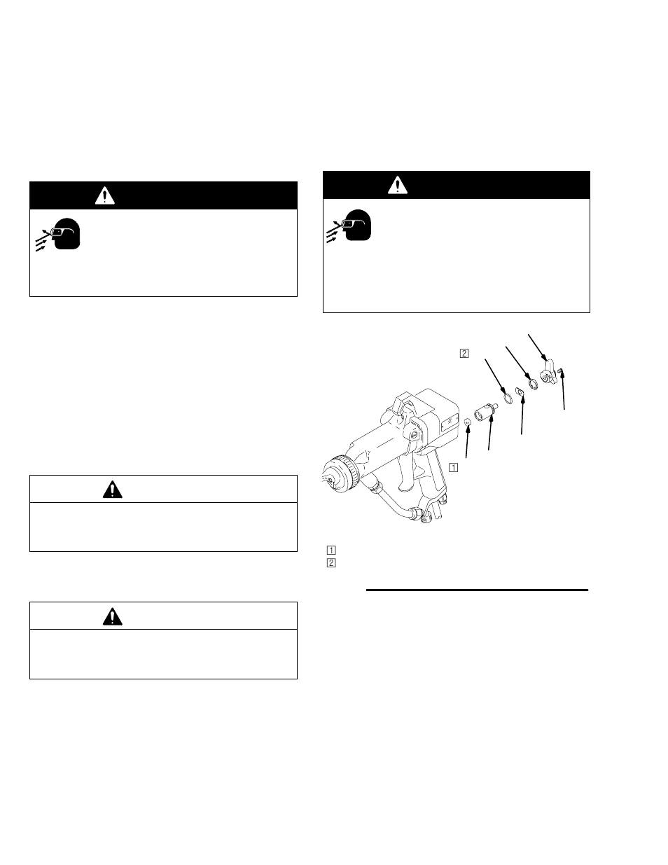 Service, Warning, Caution | Graco Inc. 222300 User Manual | Page 32 / 40