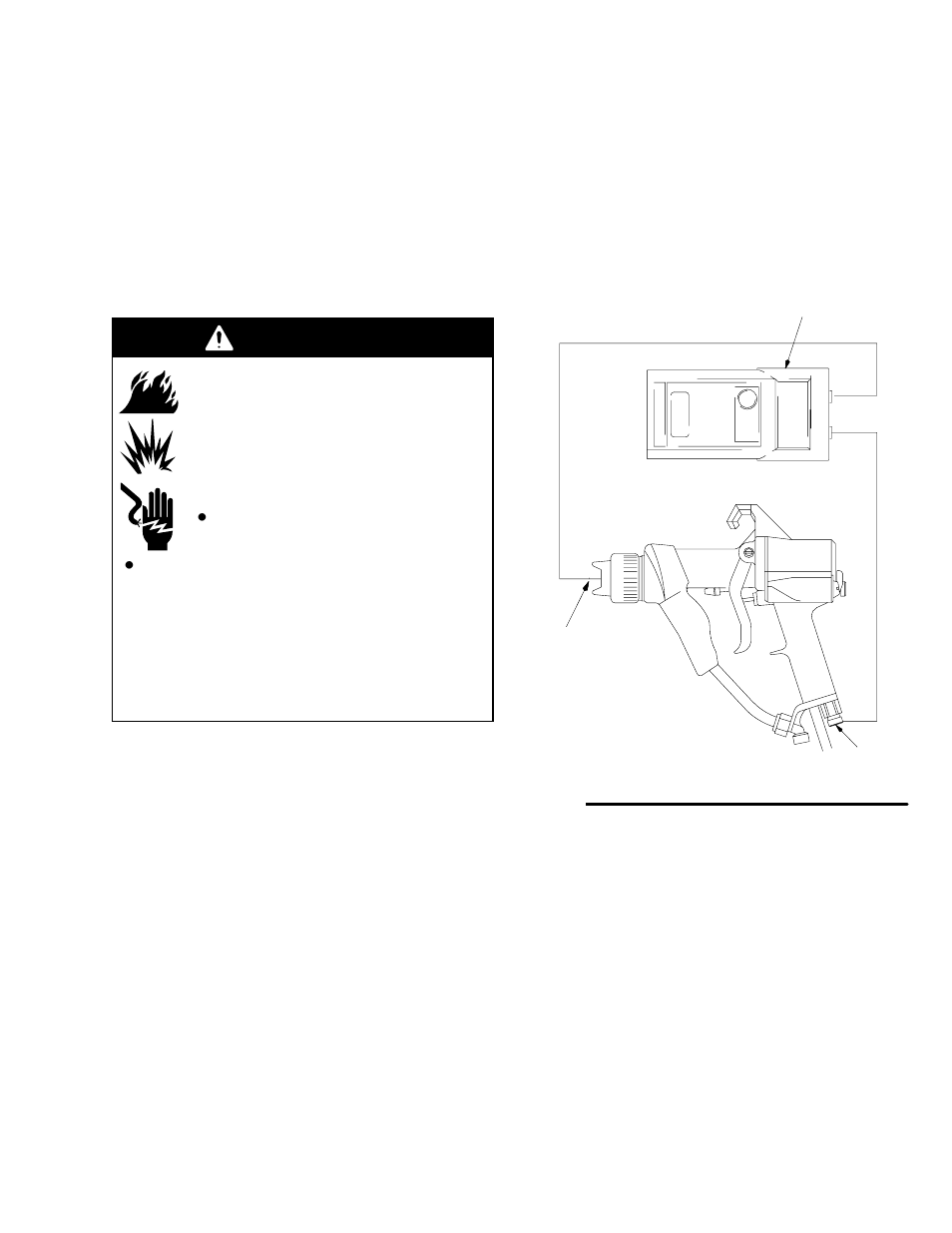 Electrical tests, Warning | Graco Inc. 222625 User Manual | Page 21 / 44