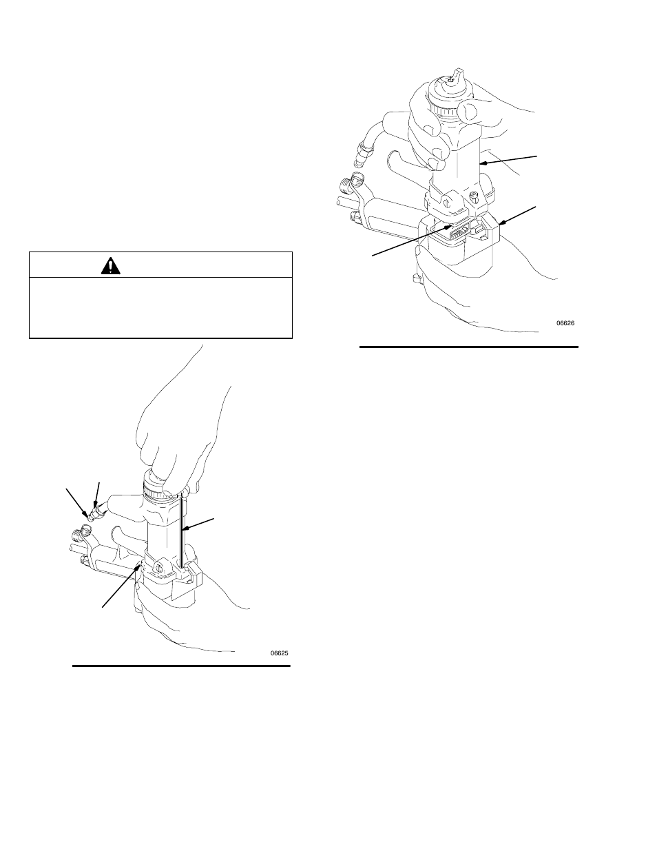 Service, Caution | Graco Inc. 222625 User Manual | Page 26 / 44