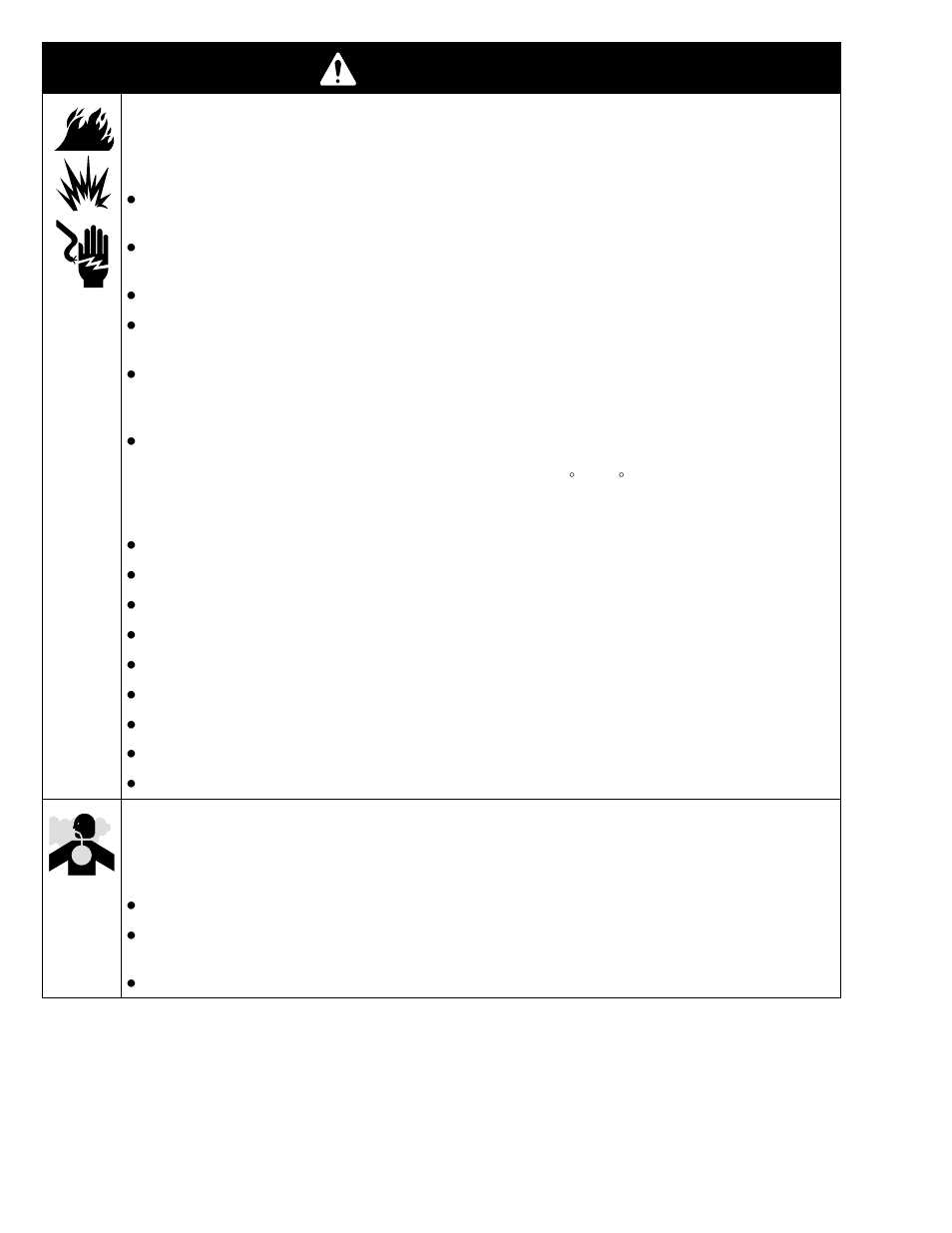 Warning | Graco Inc. 222625 User Manual | Page 4 / 44