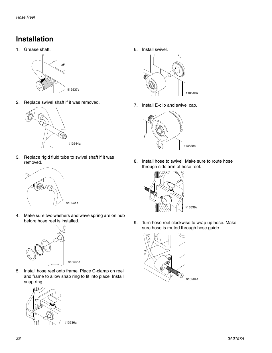 Installation | Graco Inc. 1595 Premium Hi-Boy User Manual | Page 38 / 44